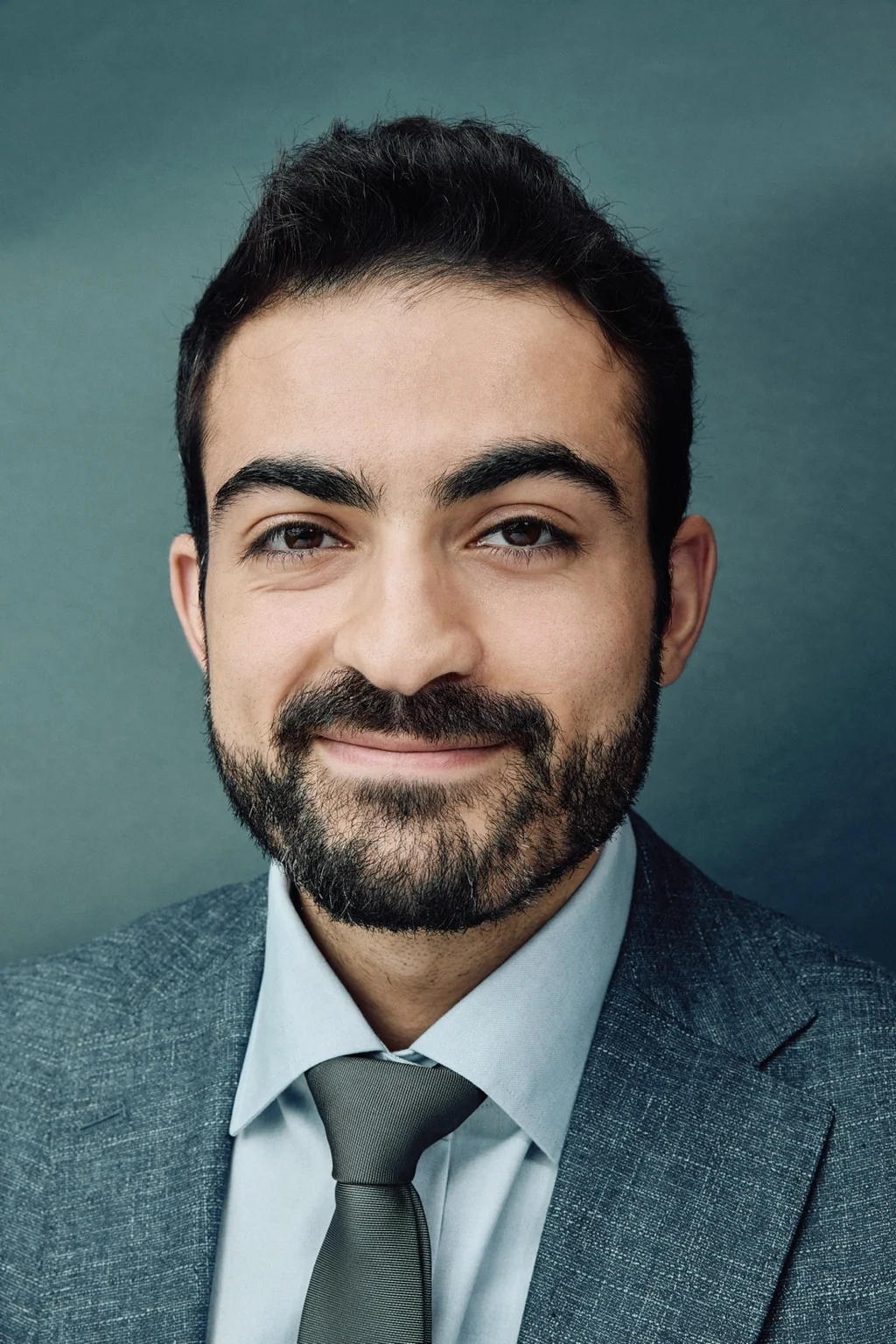 Smiling professional portrait of Arick Manocha